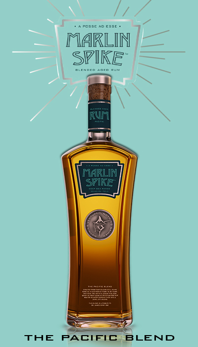 Bottle of MarlinSpike rum Pacific Blend – Quality Europe products