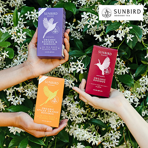 Sunbird's range of Rooibos herbal teas – Quality Europe products