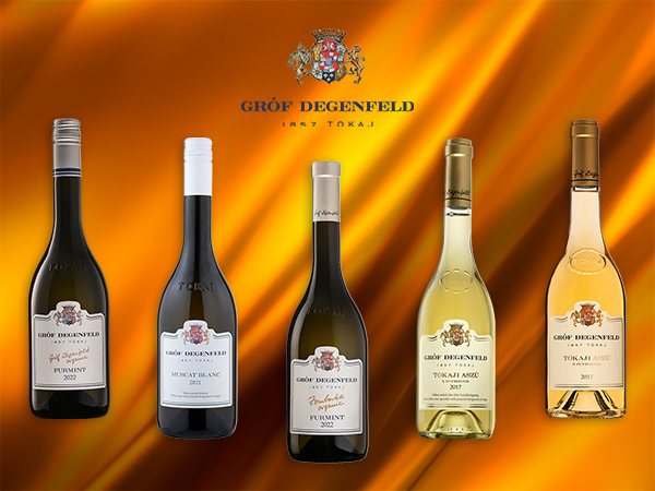 Quality Europe's selection of Tokaji wines from Gróf Degenfeld